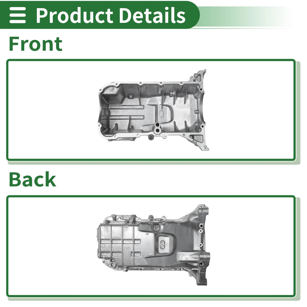 Engine Oil Pan No. 11200RMEA50 for Honda Fit L4 1.5L (2007–2020)