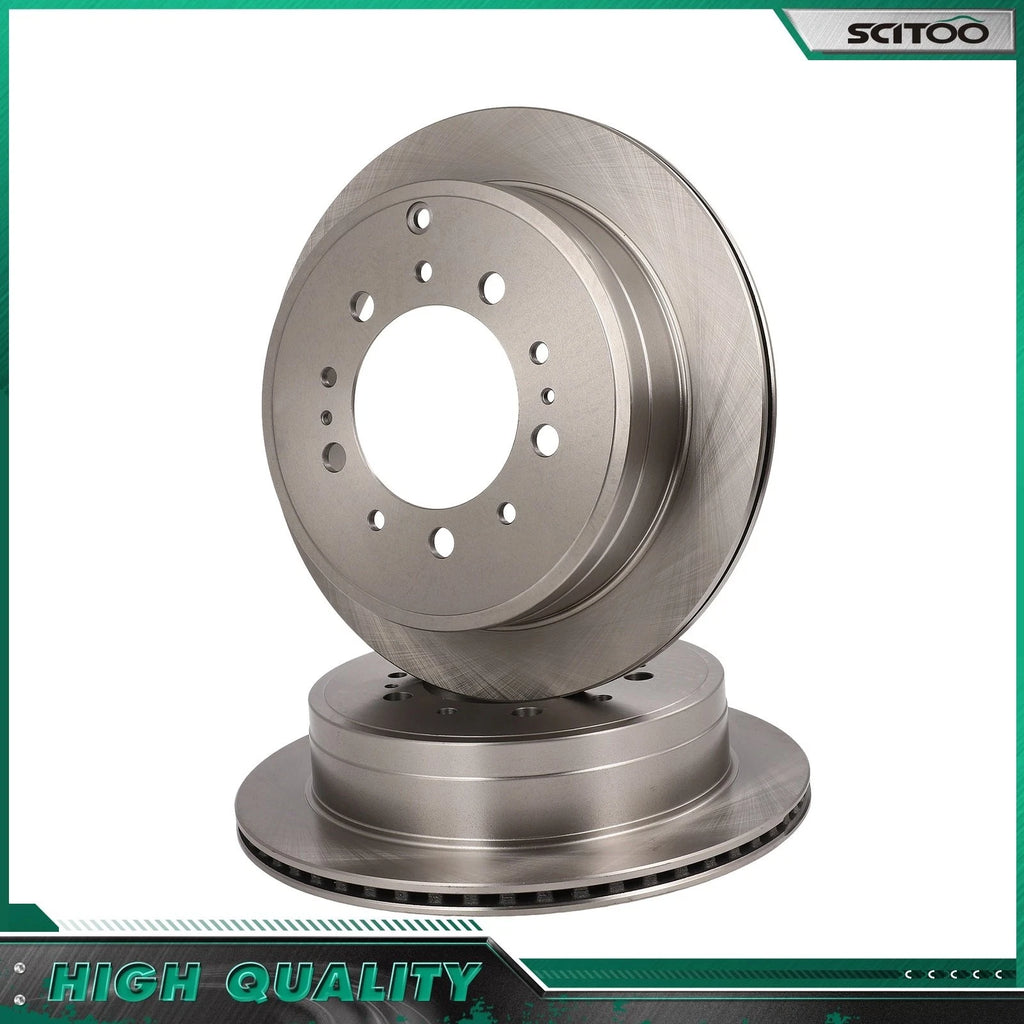 Rear Brake Rotors for Toyota Land Cruiser Sequoia Tundra (2007–2021)