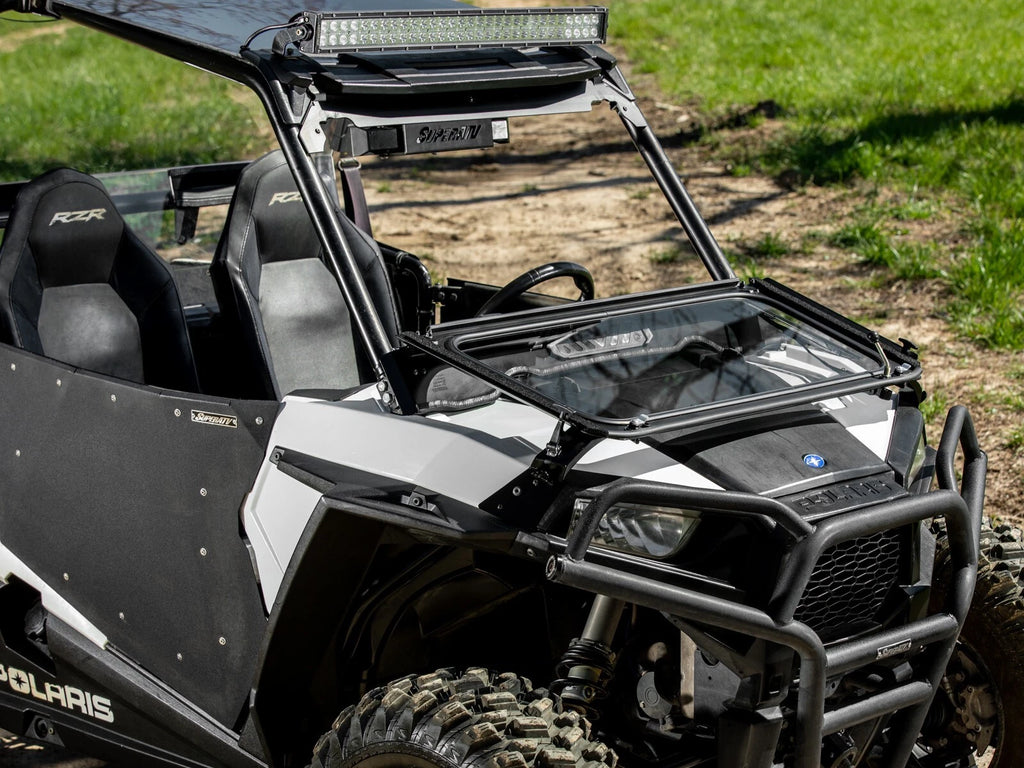 Flip Down Glass Windshield for Polaris RZR 900 (2015–2021)
