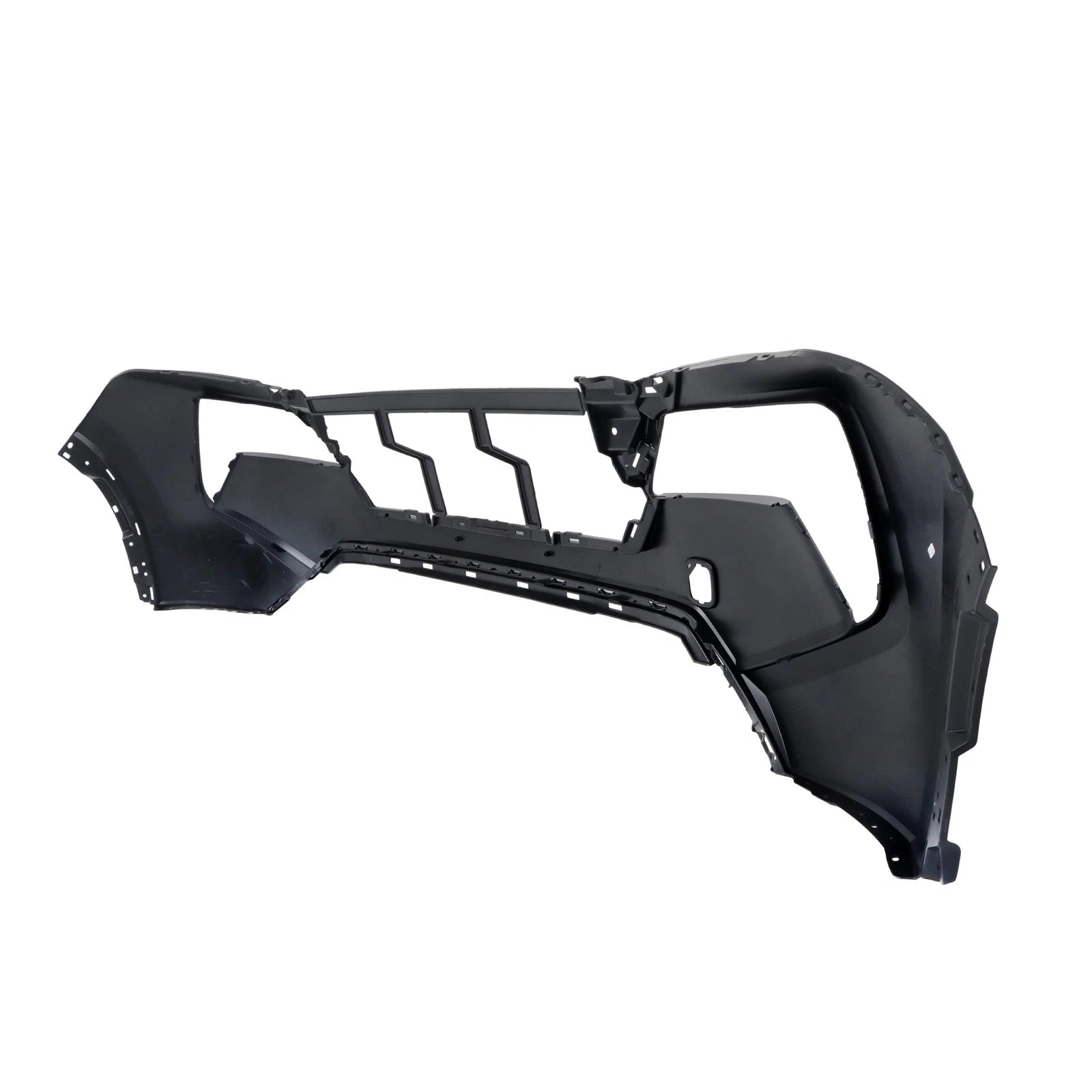 Front Bumper Cover for Nissan Rogue (2024) Black Plastic W/O Sensor Hole