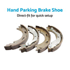 Set of 4 Hand Parking Brake Shoes for LDV T60 SK8C (2017–Present)