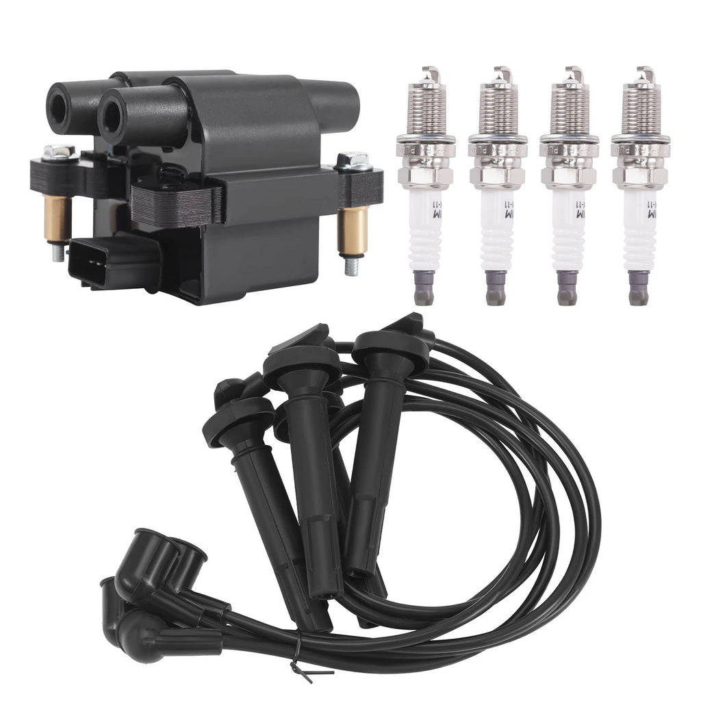 Ignition Package Coil + Iridium Plugs + Wires for Subaru Legacy 2.5L (2005–2009)