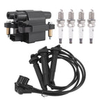 Ignition Package Coil + Iridium Plugs + Wires for Subaru Legacy 2.5L (2005–2009)