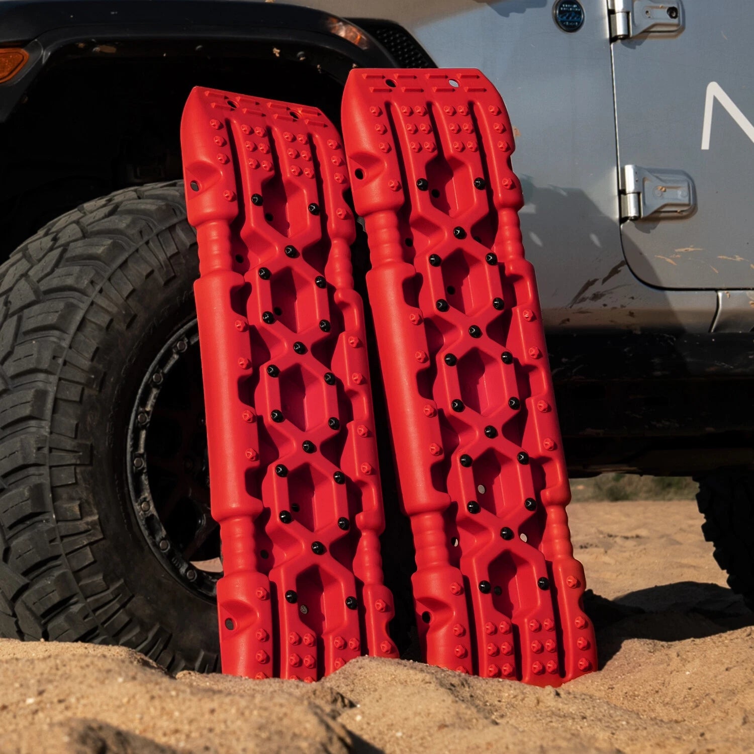 Set of 2 Recovery Tracks for 4WD Off-Road Vehicles (Traction Boards)