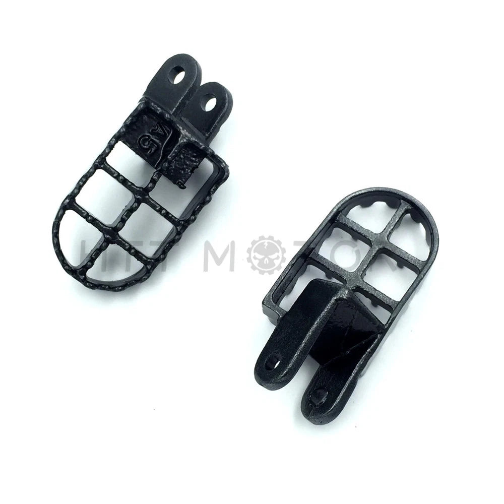 Gunmetal Grey MX Foot Pegs for Honda CR80R (1996–2002), XR250R (1996–2004), XR650R (2000–2007)