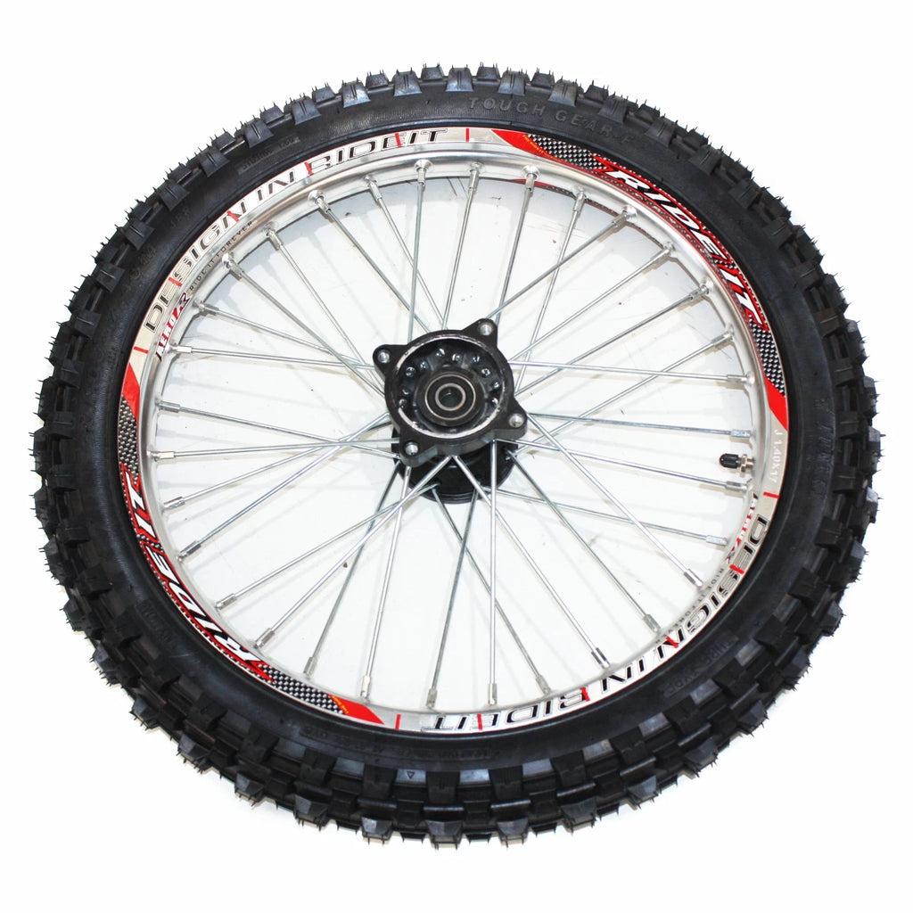 15mm Axle Front Wheel Rim Tyre for PIT PRO Dirt Bike (70/100, 17")