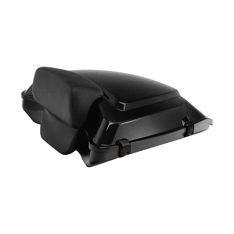 Black Razor Trunk Backrest for Harley Touring FLHT (2014–2024)