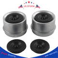2X Trailer Axle Dust Cap Grease Cover for RV Camper (Universal Fit)