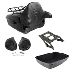 Backrest Pad with Speakers for Harley Touring (2014–Present)