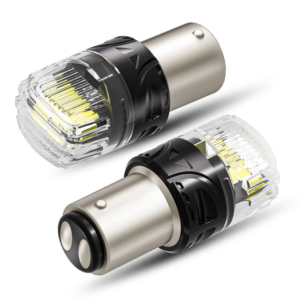2X LED Tail Brake Stop Reverse Parking Turn Signal Bulb for Make Model
