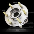 Wheel Bearing & Hub for Cadillac CTS SRX STS RWD (2004–2011) 6-Lug