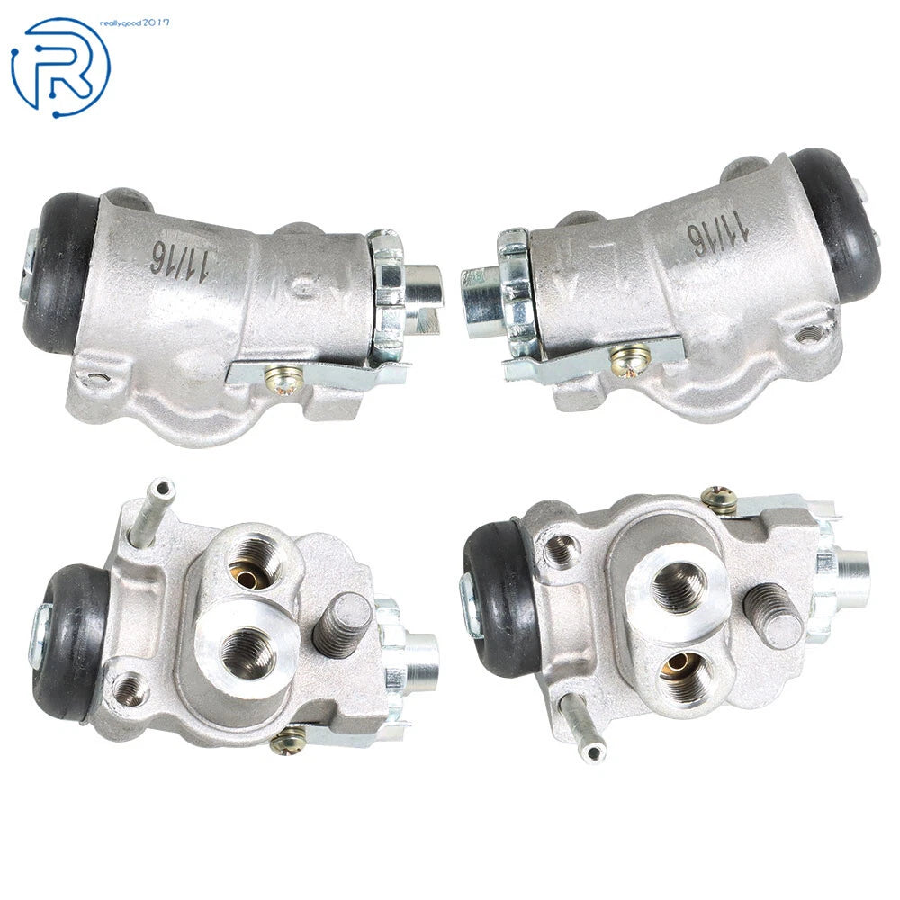Set of 4 Front Brake Wheel Cylinders for Honda TRX300FW (1988–2000)