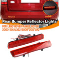 Parking Lamp Red Lens LED Rear Bumper Reflector Light for Land Rover L322 LR2