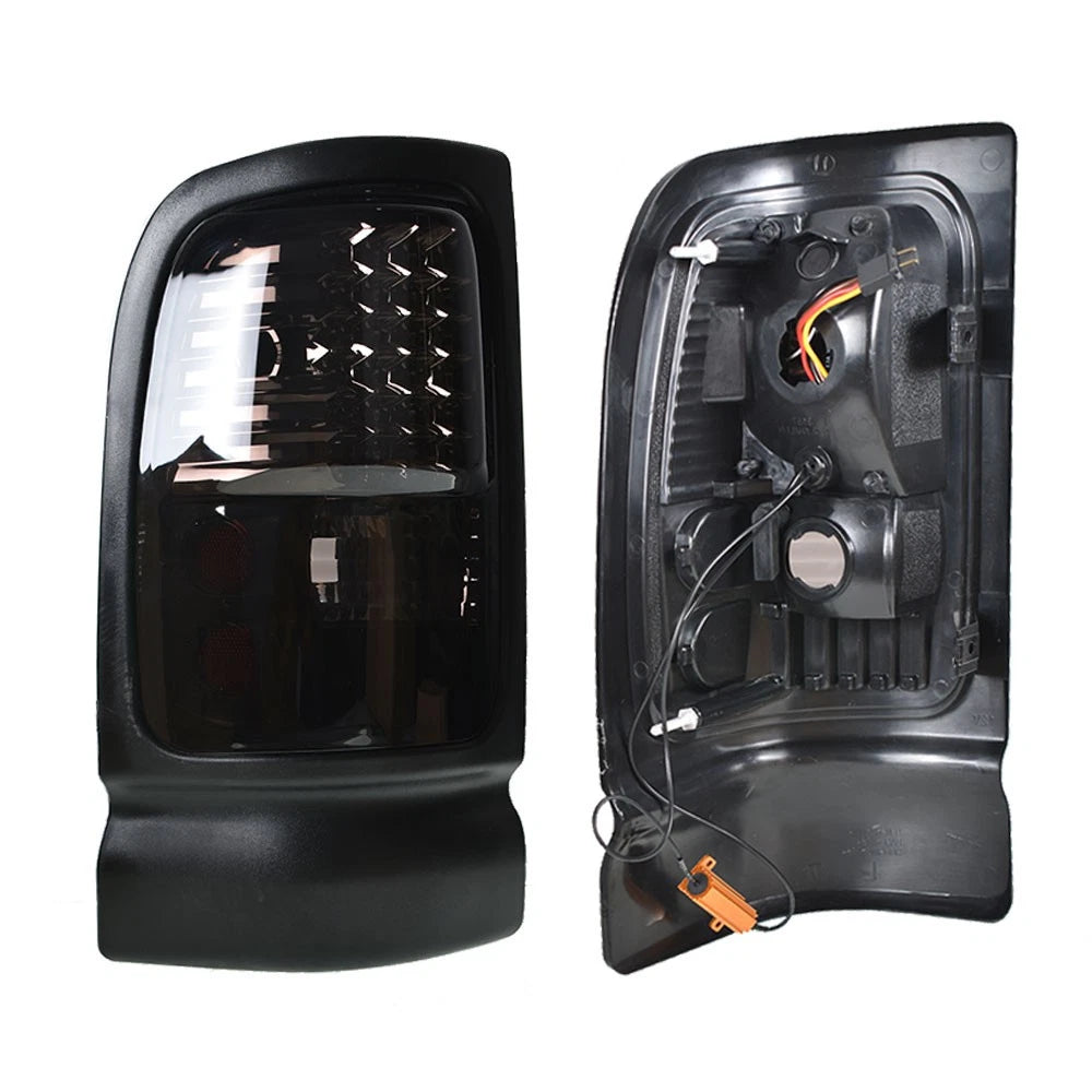Set of 2 LED Tail Light Housings for Dodge Ram 1500 2500 (1994–2001)