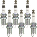 Set of 6 NGK Ruthenium HX Spark Plugs for Dodge Isuzu KIA MB Saab Subaru Toyota