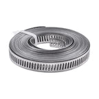 Adjustable Worm Drive Hose Clamp for Universal Use (Stainless Steel)