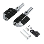 Chrome Rear Passenger Foot Pegs for Harley Softail Slim (2012-2017)