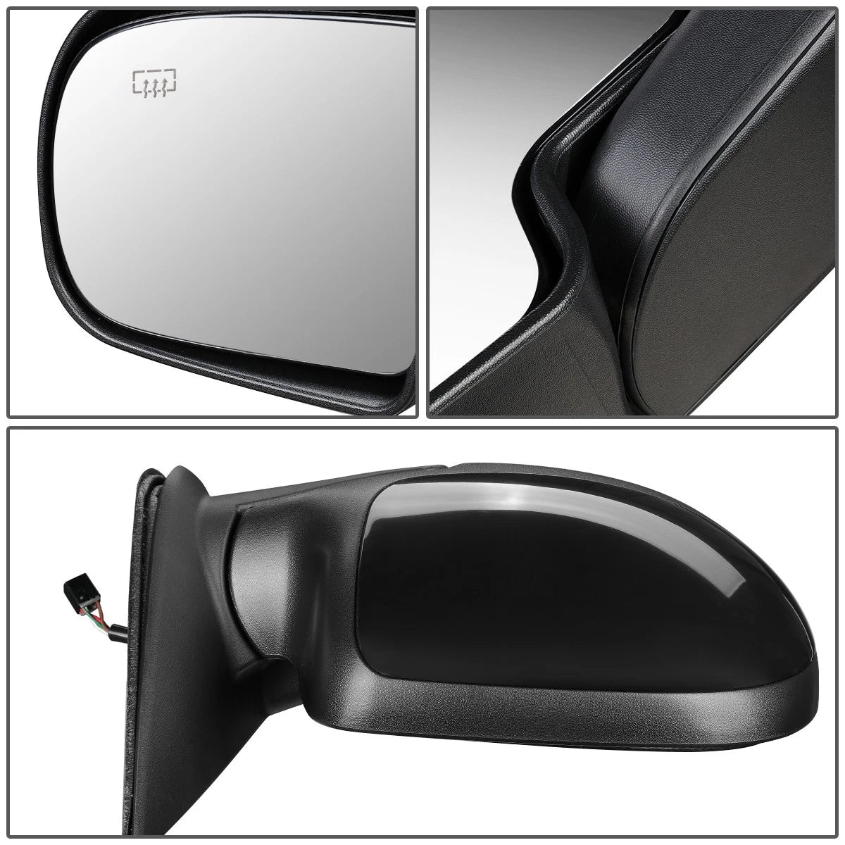 Power Heated Door Mirror Right for Chevrolet Avalanche Silverado (2003–2006) GM1321251