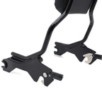 Black Passenger Sissy Bar Backrest for Harley Softail FXFB Fat Boy (2018–2023)