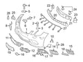 Front Tow Eye Hook Cover Cap for MB A207 C207 (OEM 20788501239999)