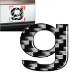 Alphabet Letter Decals Stickers for Car Badges (Universal Fit)