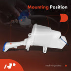 Windshield Washer Reservoir with Pump & Sensor for Kia Forte5 (2014-2018)
