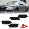 Set of 4 Smoked Side Marker Lights for Audi A7 S7 RS7 (2012–2018)