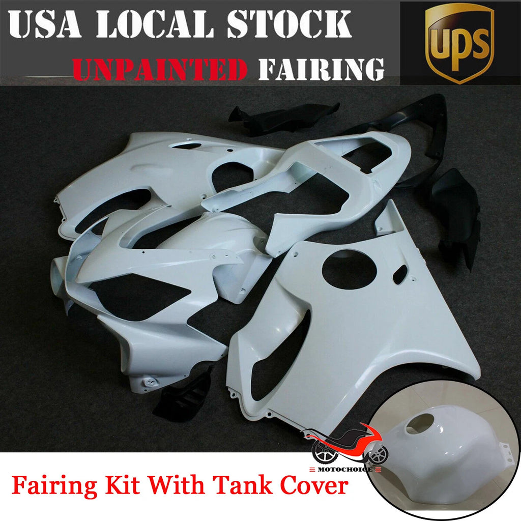 Fairing Kit + Tank Cowl Set for Honda CBR600 F4i (2001–2003)