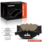 Set of 4 Front Ceramic Brake Pads for BMW 528i 535i GT 550i 650i 740Li (2012–2013)