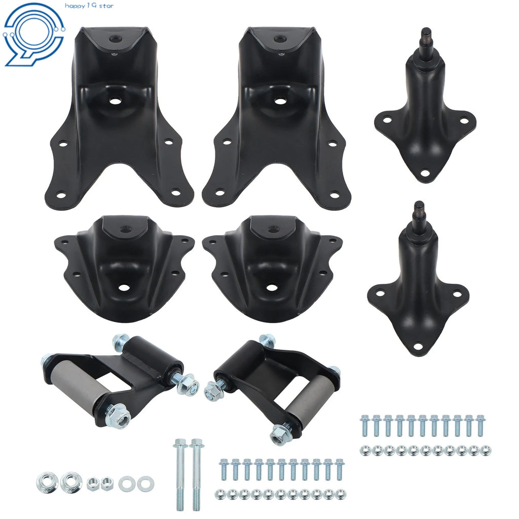 Rear Leaf Spring Shackle Hanger Kit for Ford F-250, F-150 (1980–1996)