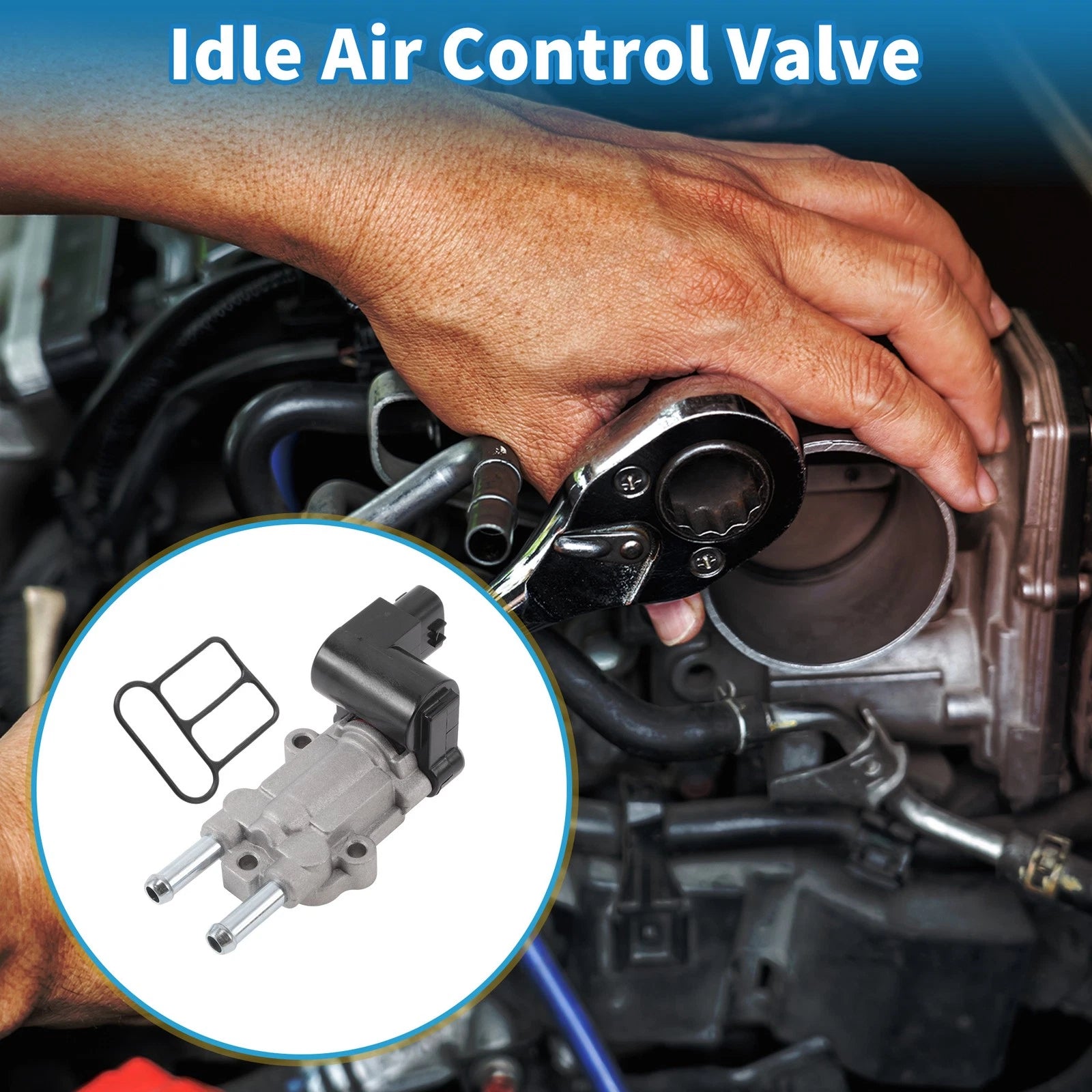 Idle Air Control Valve for Toyota Corolla (2002–2006) No. 16022PWA901
