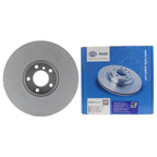Hella 348mm Front Right Disc Brake Rotor for BMW F10 F07 F06 F13 F01 (2010–2017)