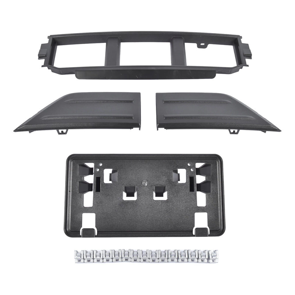 Front Lower Bumper Corner Grille & Cover for Ford F-150 (2021–2023) Black
