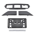 Front Lower Bumper Corner Grille & Cover for Ford F-150 (2021–2023) Black