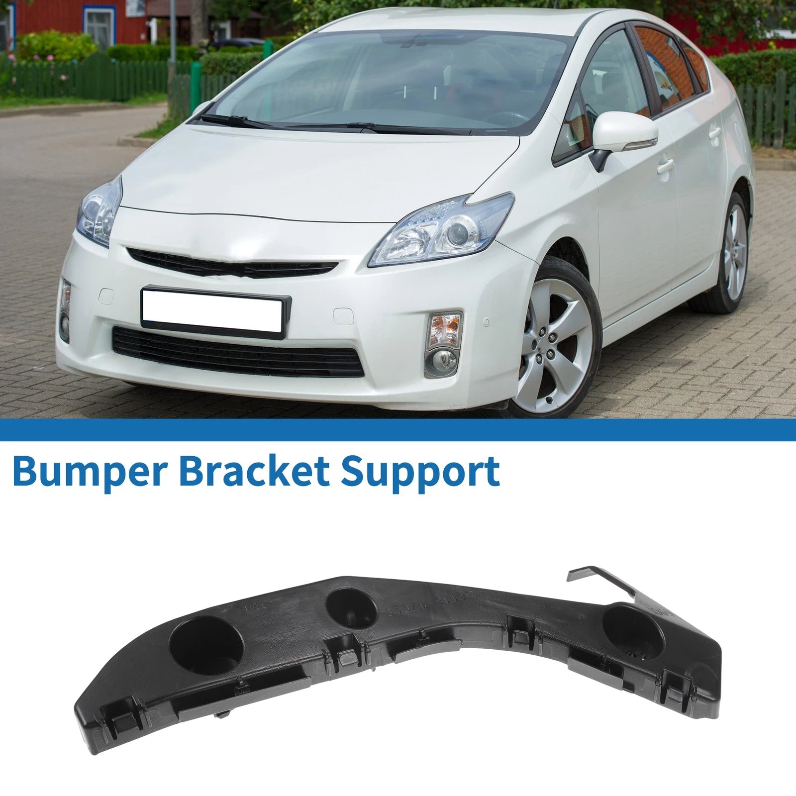 1pc Left Front Bumper Retainer Bracket No. 5211647010 for Toyota Prius (2004–2009)