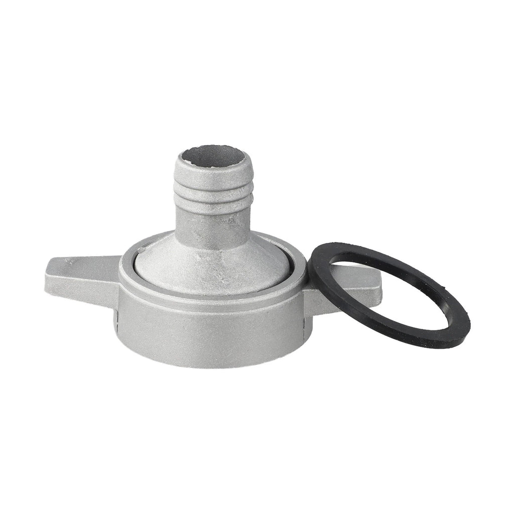 Water Pump Aluminum Pipe Connector with Rubber Gasket for 1-3 Inch Pipes