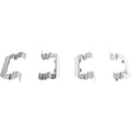 Set of 4 NAO Brake Pads for Hyundai Veloster (2013–2015)