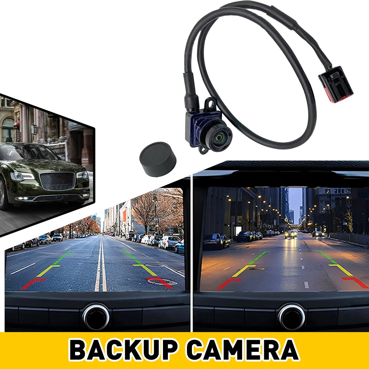 Rear View Backup Camera for Chrysler 300, Charger (2011–2014) 56054058AH