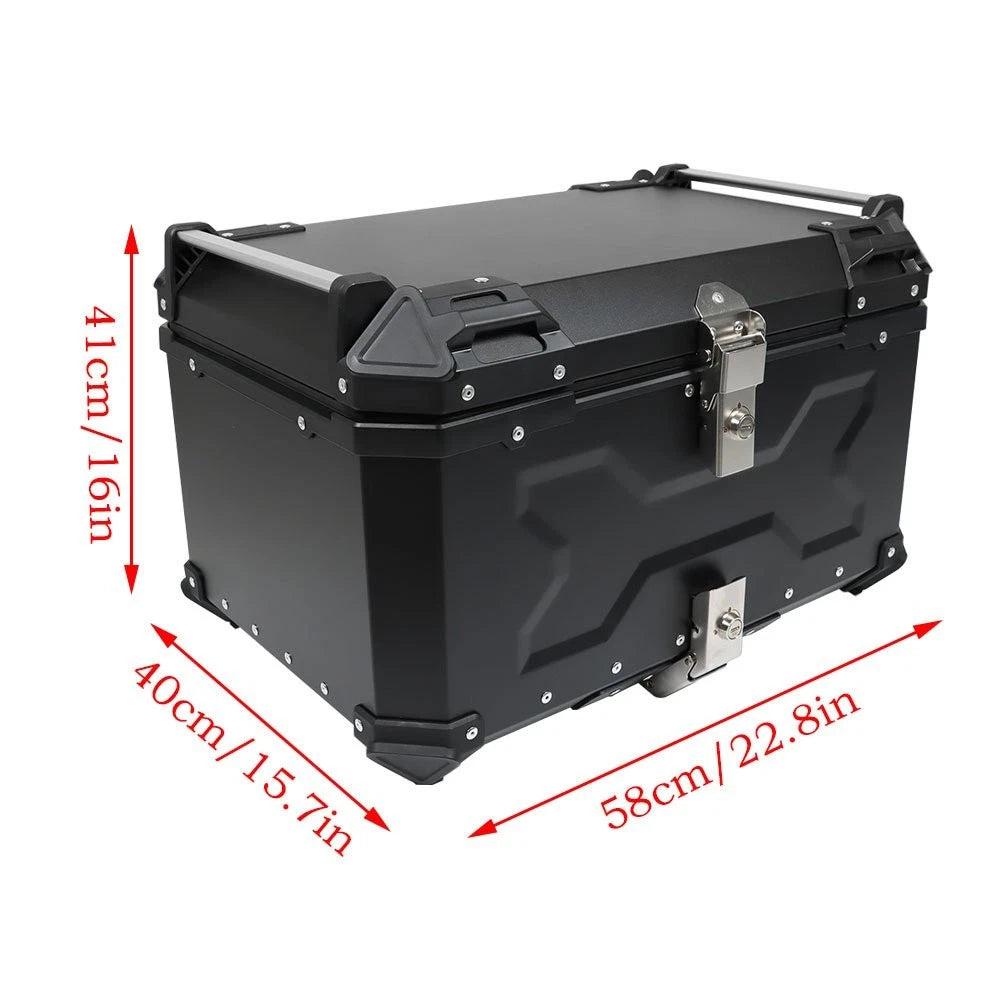 65L Waterproof Motorcycle Top Case for Scooter