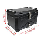 65L Waterproof Motorcycle Top Case for Scooter