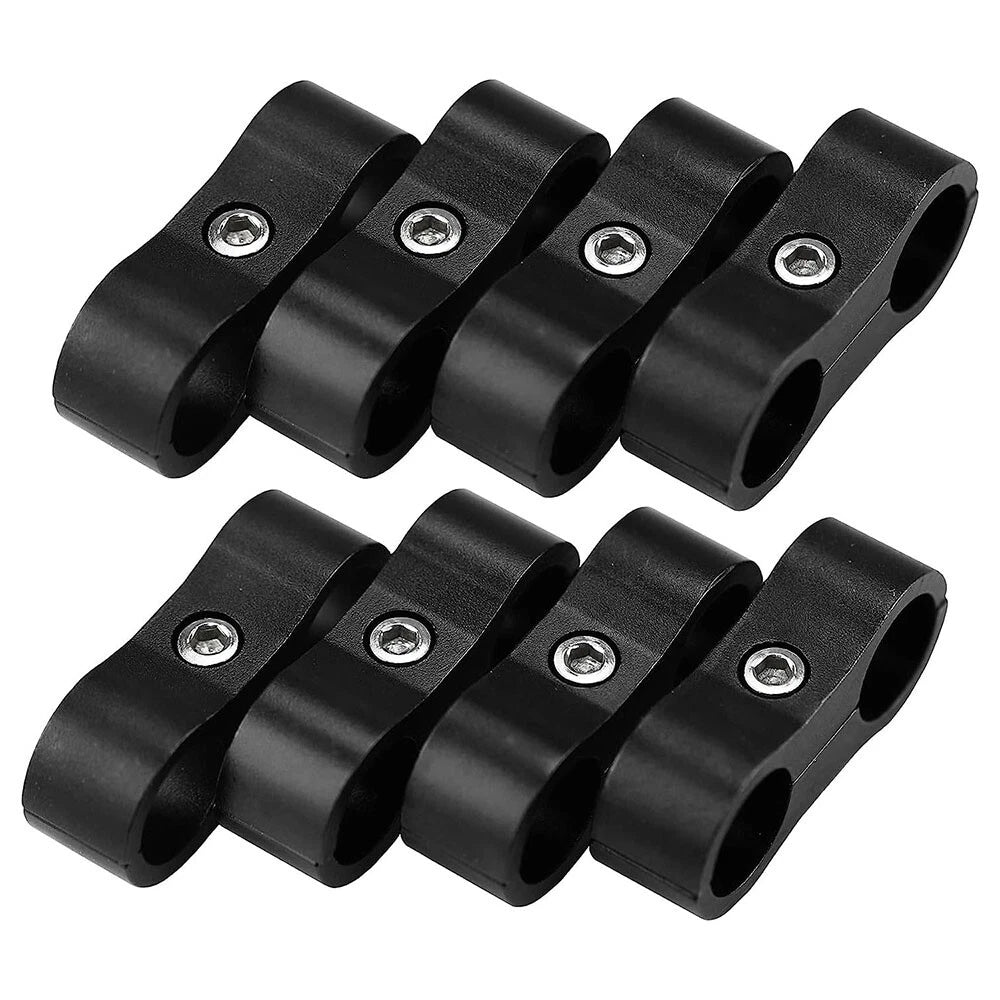 Hose Separator Clamp for 1/4 Oil Fuel Hose Line for Universal (—)