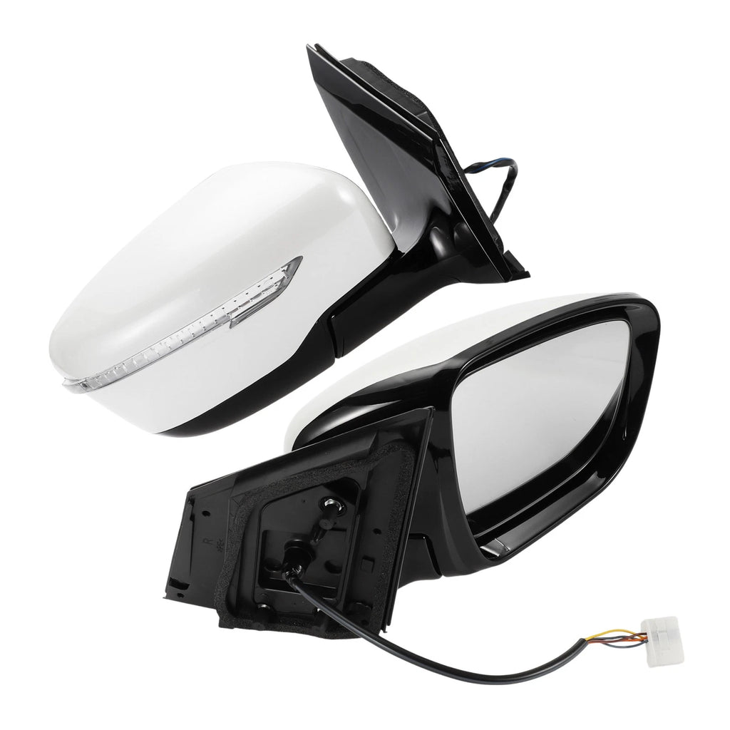Right Side Door Mirror for Nissan Murano (2015–2020) Manual Folding White