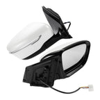 Right Side Door Mirror for Nissan Murano (2015–2020) Manual Folding White