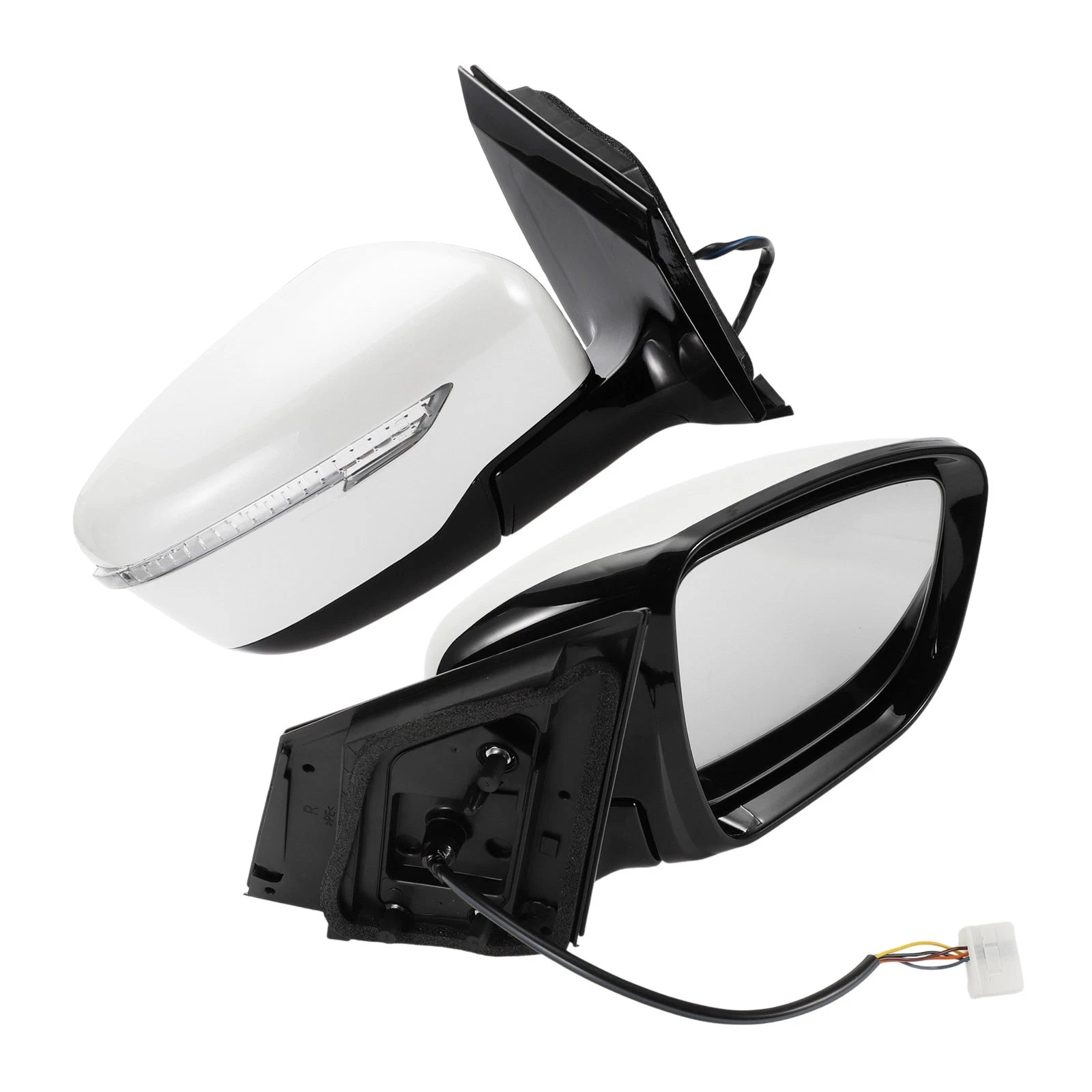 Right Side Door Mirror for Nissan Murano (2015–2020) Manual Folding White