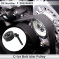 Drive Belt Idler Pulley for BMW 330d (1999–2010) No. 11282248483 Black