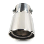 Stainless Steel Exhaust Pipe Tail Muffler Tip for Car Accessories (Curved)