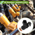 Fuel Injector No. 16450PLC003 for Honda Civic Si 2.0 (2002–2005) 1 Pc Black