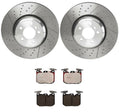 Brembo Front Brake Kit 370mm Disc Rotors & Ceramic Pads for BMW F30 F32 F34 F36 (2012–2019)