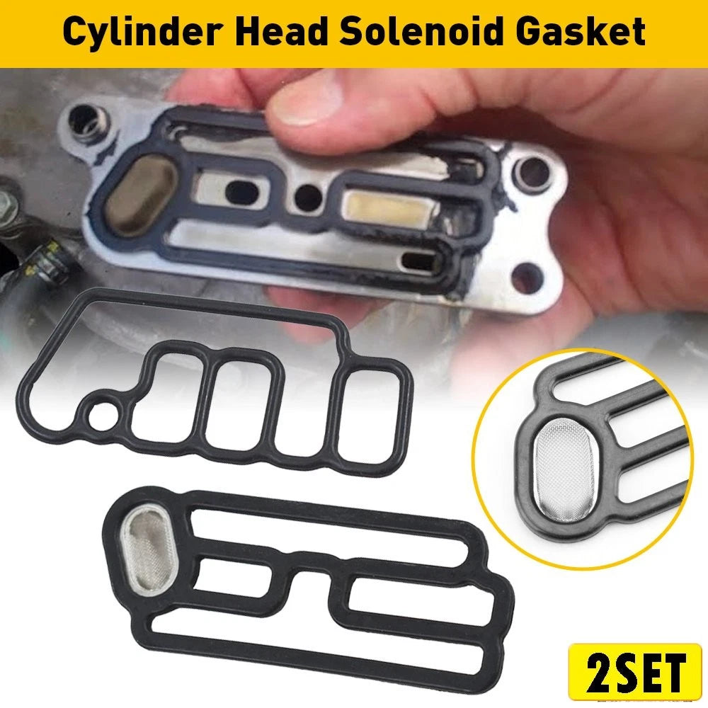 4Pcs VTEC Cylinder Head Solenoid Gasket for Honda Crosstour (2012) 15815R70A01