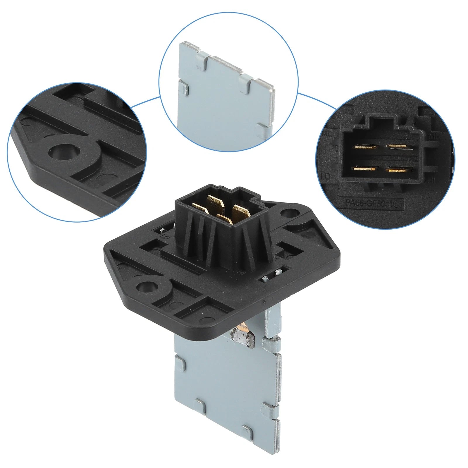 Blower Motor Control Module Resistor NO. 971281R000 for Hyundai Accent (2012–2017)